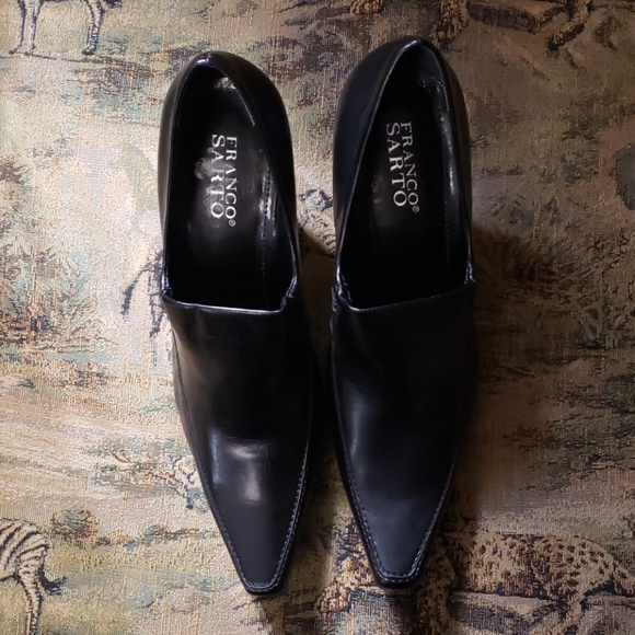 Franco Sarto Black leather - Picture 1 of 5